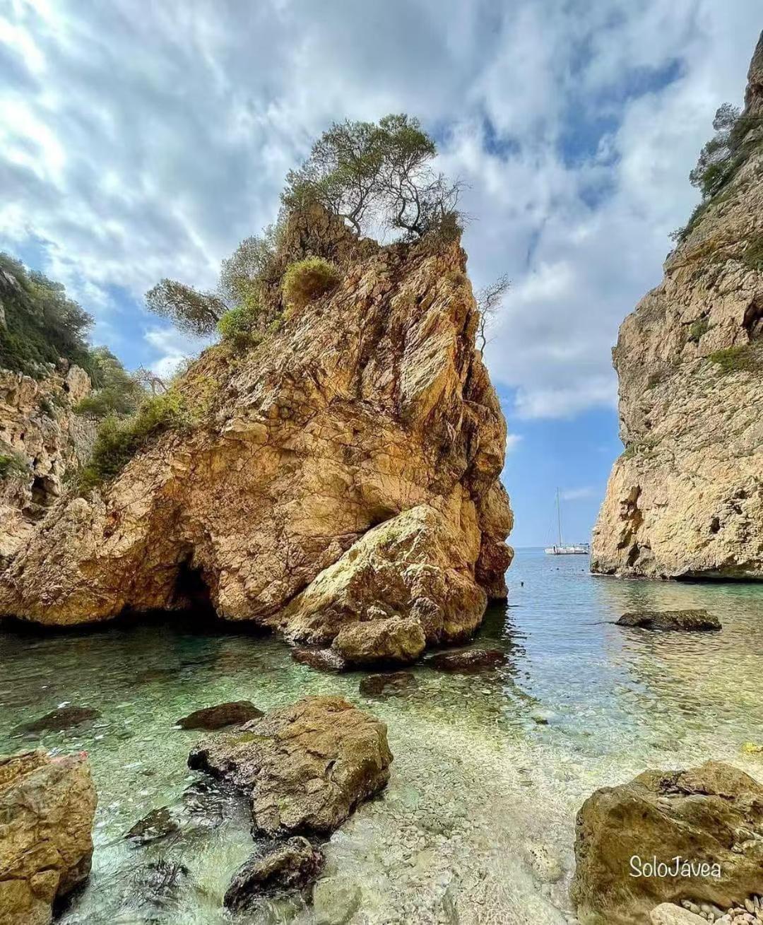 The House Playa Del Arenal Javea - Pool And Garden Steps From The Appartement *