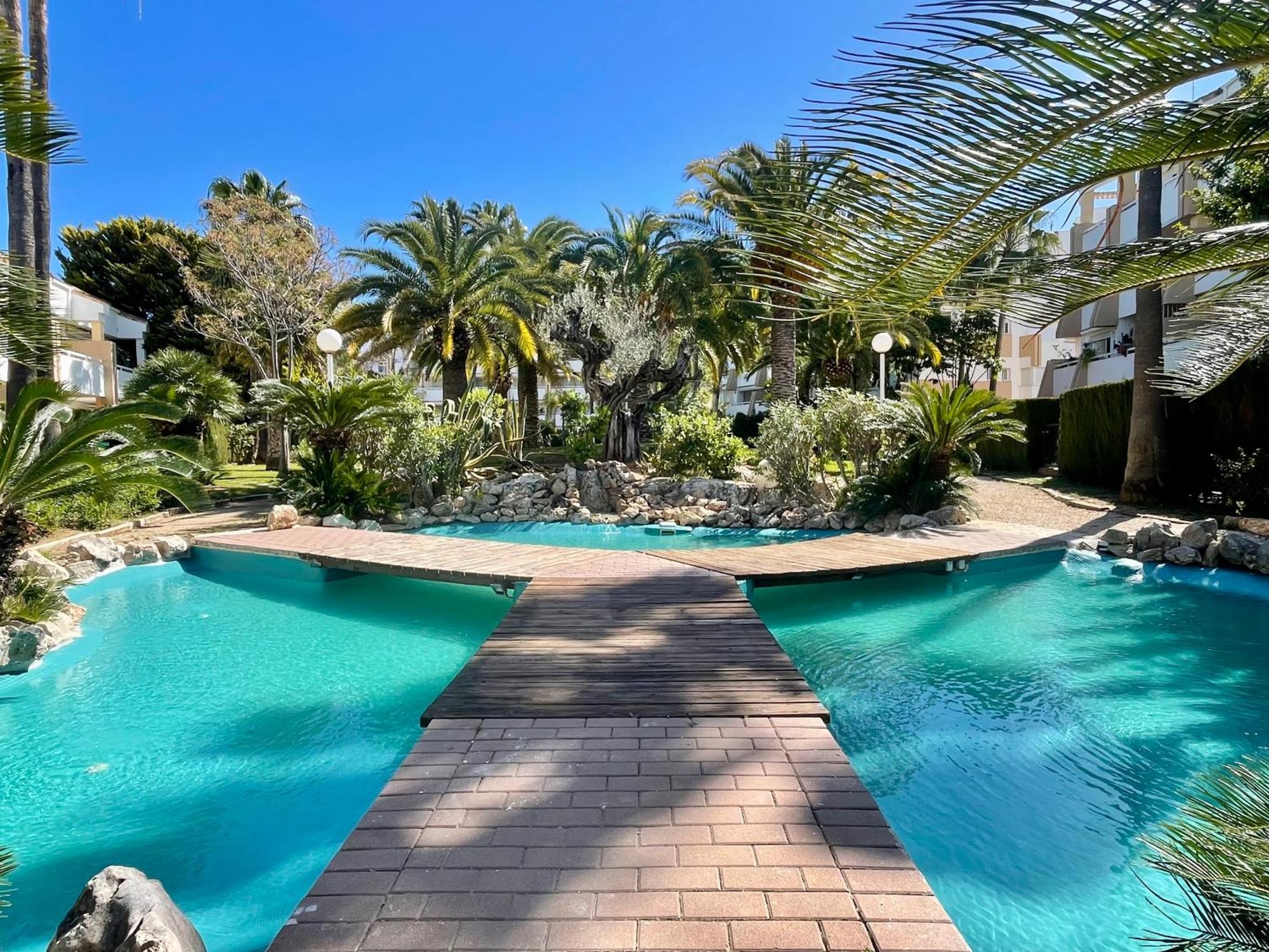 The House Playa Del Arenal Javea - Pool And Garden Steps From The Appartement Platja de Larenal
